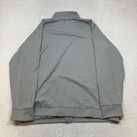 Bench Urbanwear Full Zip Jacket Mens XL Grey Track Athletic Lightweight - Picture 3 of 9
